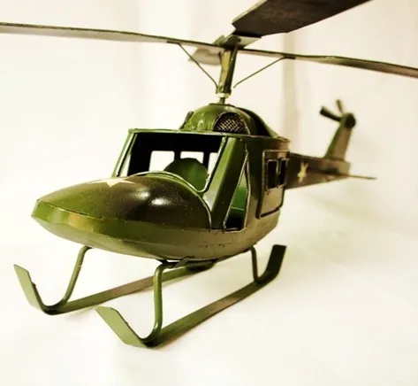 Vintage Metal Helicopter Models