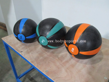 Crossfit Rubber Material Two Color Bouncing Medicine Ball