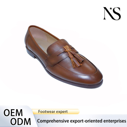 Mocasines marrones elegantes para mujer