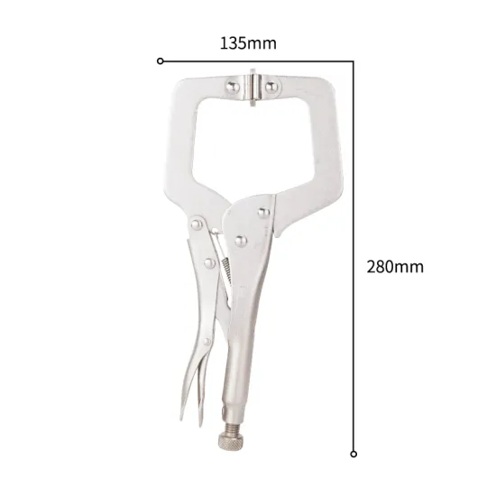 Deli DL20011 tools professional C-Clamp lock-grips 11 inch locking plier