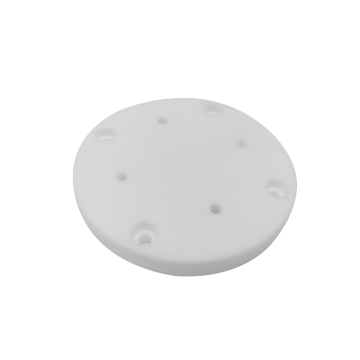 Processing parts of alumina ceramic materials