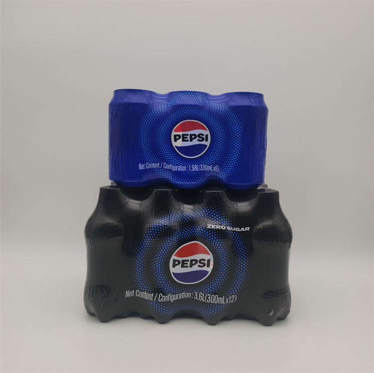 Custom PE Heat Shrink Film for Beverage Plastic Bottles Factory Direct Soft and Moisture-Proof Translucent5