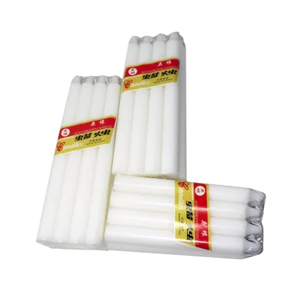 18cm cheap candles white candles to Haiti
