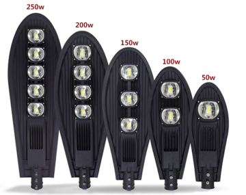 IP65 Waterproof Aluminum High Pole LED Street Lights 50W-250W for Outdoor Road Lighting