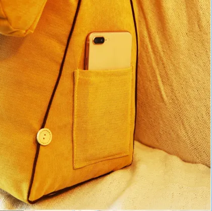 Sofa Waist Cushion Wedge Backrest Pillow