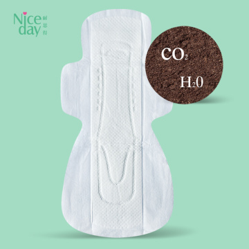 Niceday biodegradable Woodpulp organic sanitary pads