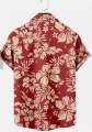 Camisetas de botão por atacado de padrões personalizados de verão