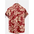 Wholesale Custom Pattern Summer Men Button Shirts