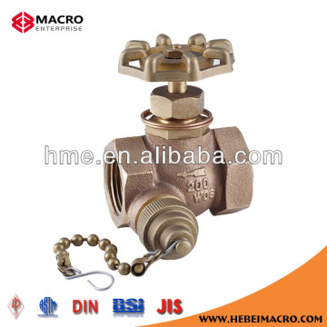 Brass Stop Valve with By Pass for standby application