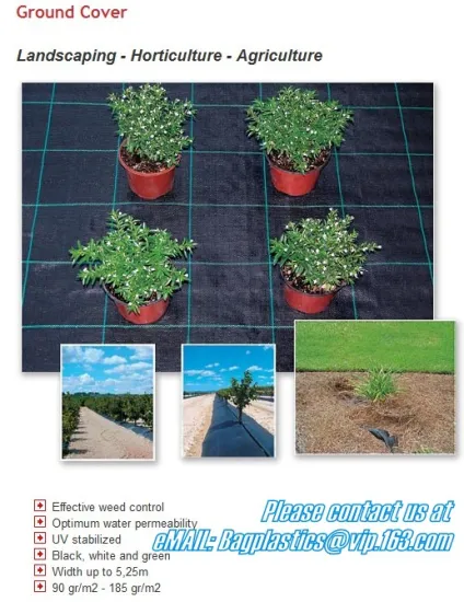PP ground cover,weed barrier Fabrics, weed mat in strawberry garden, Agricultural weed control pp woven grass mat, 70gsm 80gsm