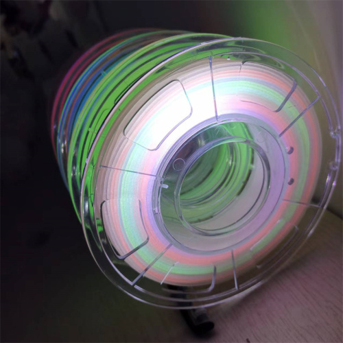 Glow in The Dark Rainbow PLA Filament