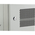 Wall mounted network server cabinet