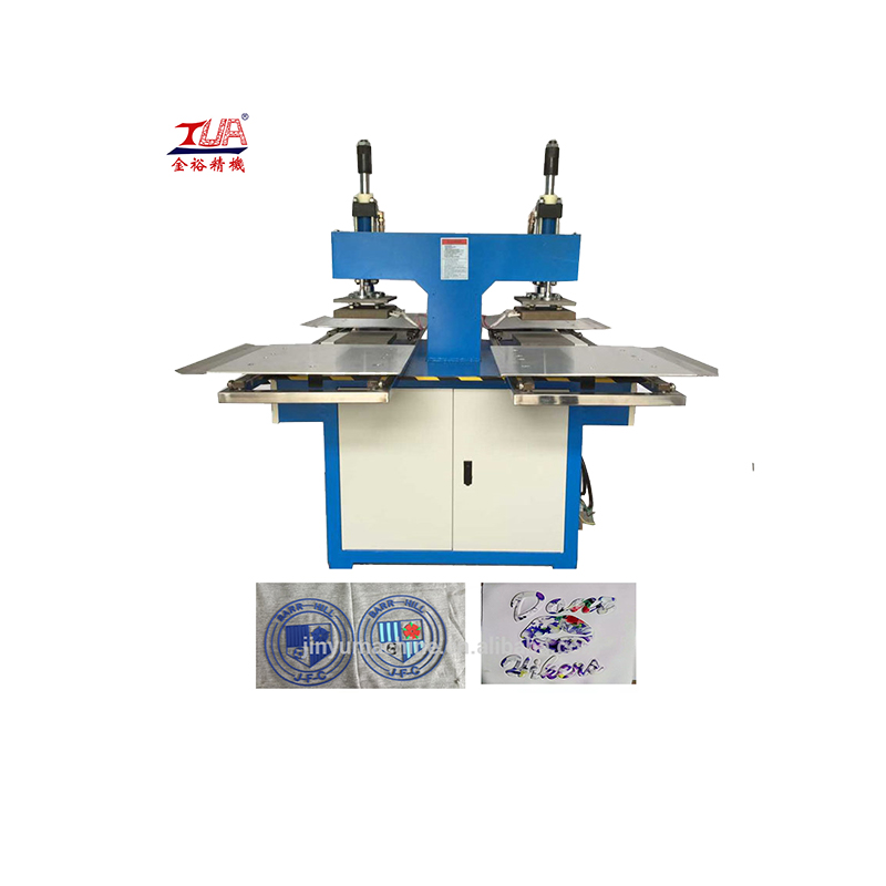 Automatic Fabric silicone Embossing Press Machine