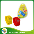 Braccialetto / braccialetto di schiaffo repellente della zanzara del silicone su ordinazione