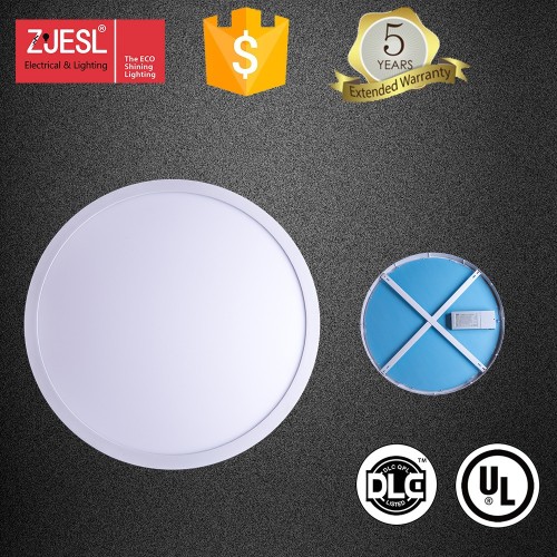 UL 0-10V Dimmable Round Ultra-thin led panel pendant Ceiling Lamps Surface Mounted Light
