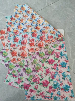 Breathable Digital Printed Crepe Doris Fabric