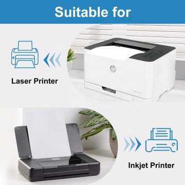 3.375" X 2.33" adhesive sticker paper