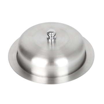 Round Shape Metal Cheese Storage Butter Holder