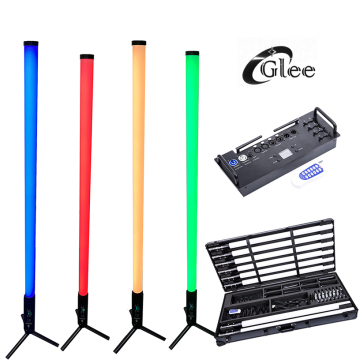 Wireless DMX Controlled Battery-Powered Linear RGB LED Pixel Mapping Tube Light with Outdoor IP65 Rating