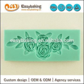 Wholesale custom 3D rose custom soap silicone molds