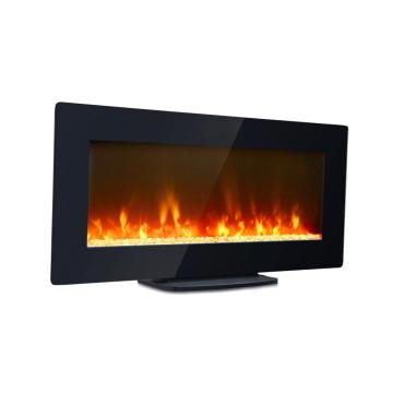 42 Inch Modern Electric Fireplace Black