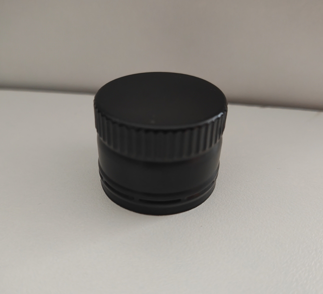 31.5*24mm aluminum olive oil cap with plastic insert for oil bottle