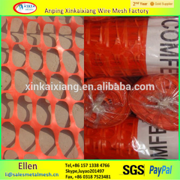 hot sale cheap high quality orange plastic safety barrier fence /security warning fence(China manufacturer)