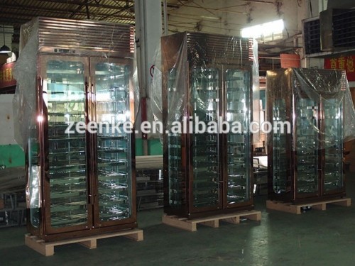 Stainless steel grade wine display cabinet, wine refrigerated showcase