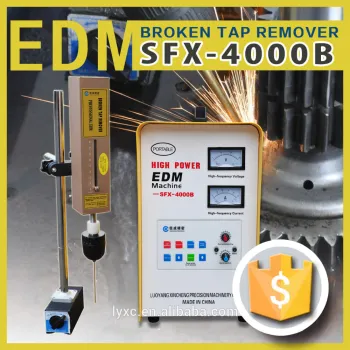 Well sold small EDM machine for tap disintegration tap extractor