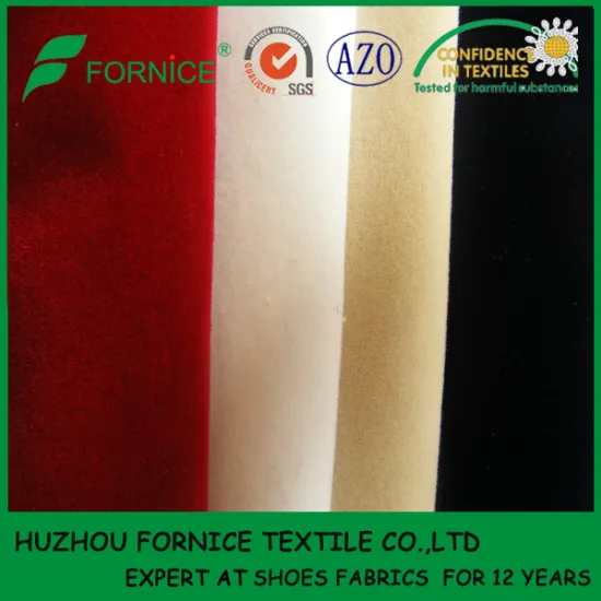 nylon non-woven flocking velvet fabric jewelry box lining fabric