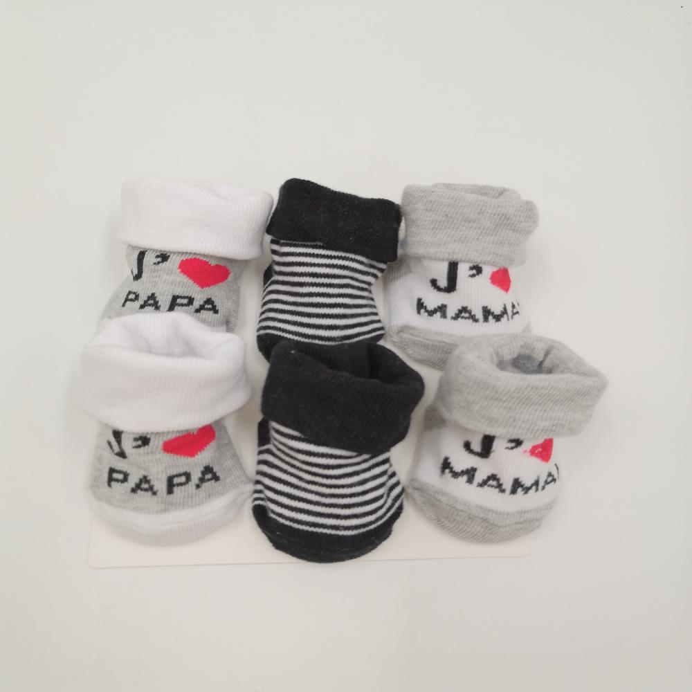 Benutzerdefinierte Neugeborene Baby Baumwollsocken