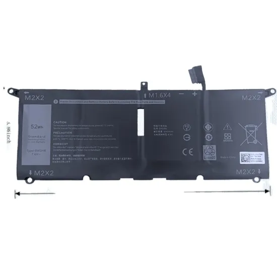 DXGH8 Laptop Battery Compatibility Guide: Dell XPS 13, 7390, 9380, Inspiron 7390, 7490