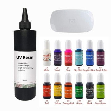 Tipo grueso Super Clear UV Resin Dorming UV