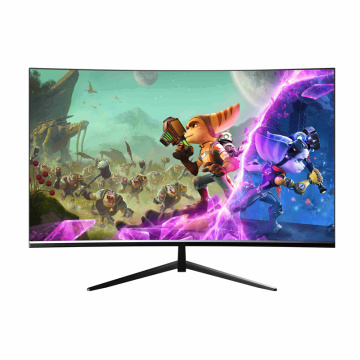 High Quality Factory Curve MVA Panel Gaming Monitor 144Hz 1080p Curved Display