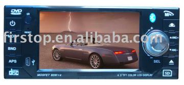 4.3" touch screen car DVD player
