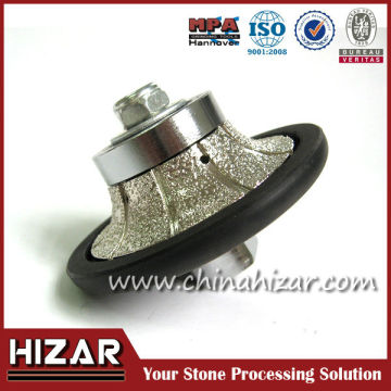 บิตเราเตอร์ Diamond Router สูญญากาศสำหรับหินแกรนิตบิตโปรไฟล์สำหรับหินอ่อน