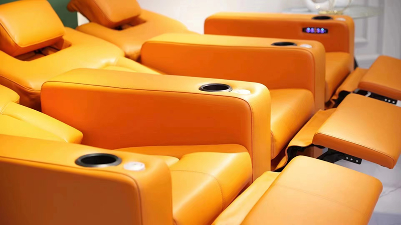 Home Cinema Leather Recliner Sofa