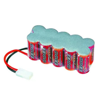 12V NiMH Battery Pack with 3,300mAh Typical Capacity, Used for Juicers and Portable Devices