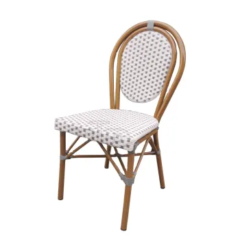 Hot Selling Stackable Garden Wicker Rattan Dining Outdoor Furniture Chair