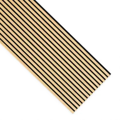 Wood and Polyester Acoustical Wall Decor Soundproof Board