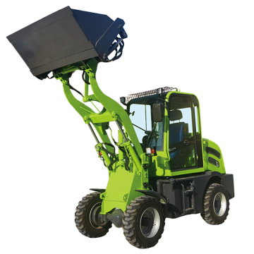 منخفض السعر الصيني 0.8 طن محمل العجلة لوز Mini Loader لوادر عجلة كهربائية