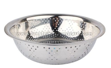 Stainless steel non-magnetic filter basin
