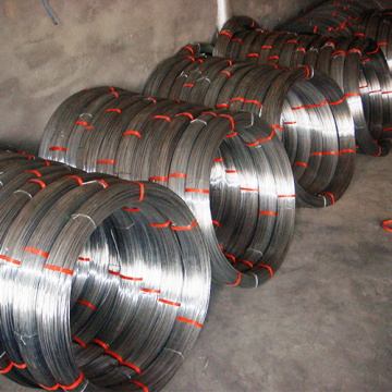 Galvanized oval steel wire 2.4x3.0mm para sa bakod ng baka