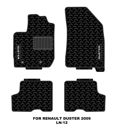 High Quality Latex Car Floor Mats For RENAULT Waterproof Non-slip Car Accessory Car Mats For RENAULT DUSTER 2009
