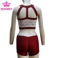 Custom cheer uniform design practice wear cheerleading