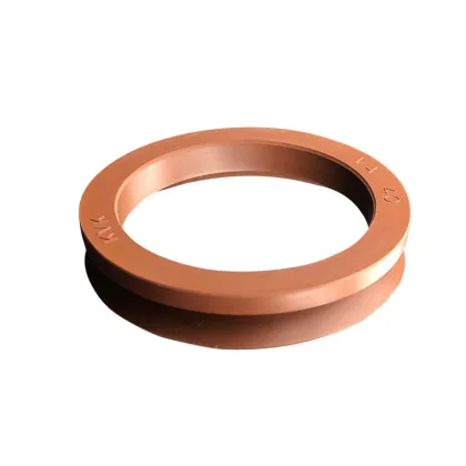 Rotary sealing ring for dustproof of construction machinery