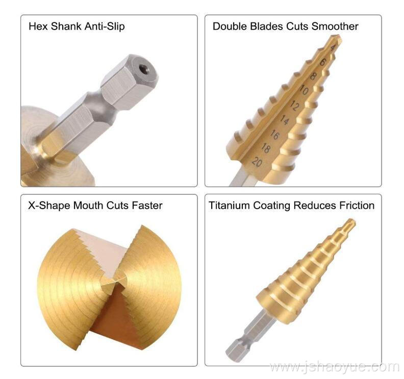 can a step drill bit be sharpened