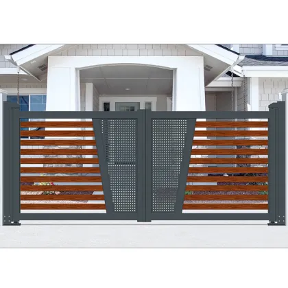 Anti-Theft Swing Gate Remote Control System Design and Fencing