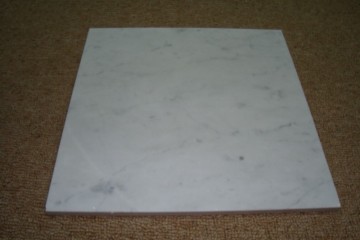 Bianco Carrara White Marble Composite Ceramic Tile for Wall
