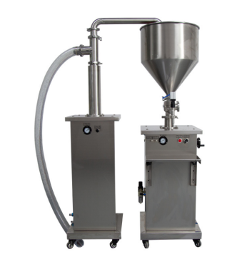Pneumatic Paste Transfer Pump Feeding to Filling Machine